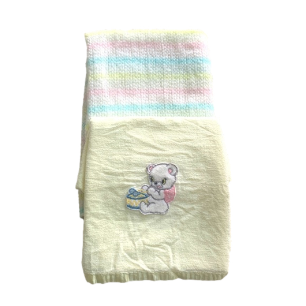 Homestead Wrappie Cotton Unisex Baby Blankets Set of 2
